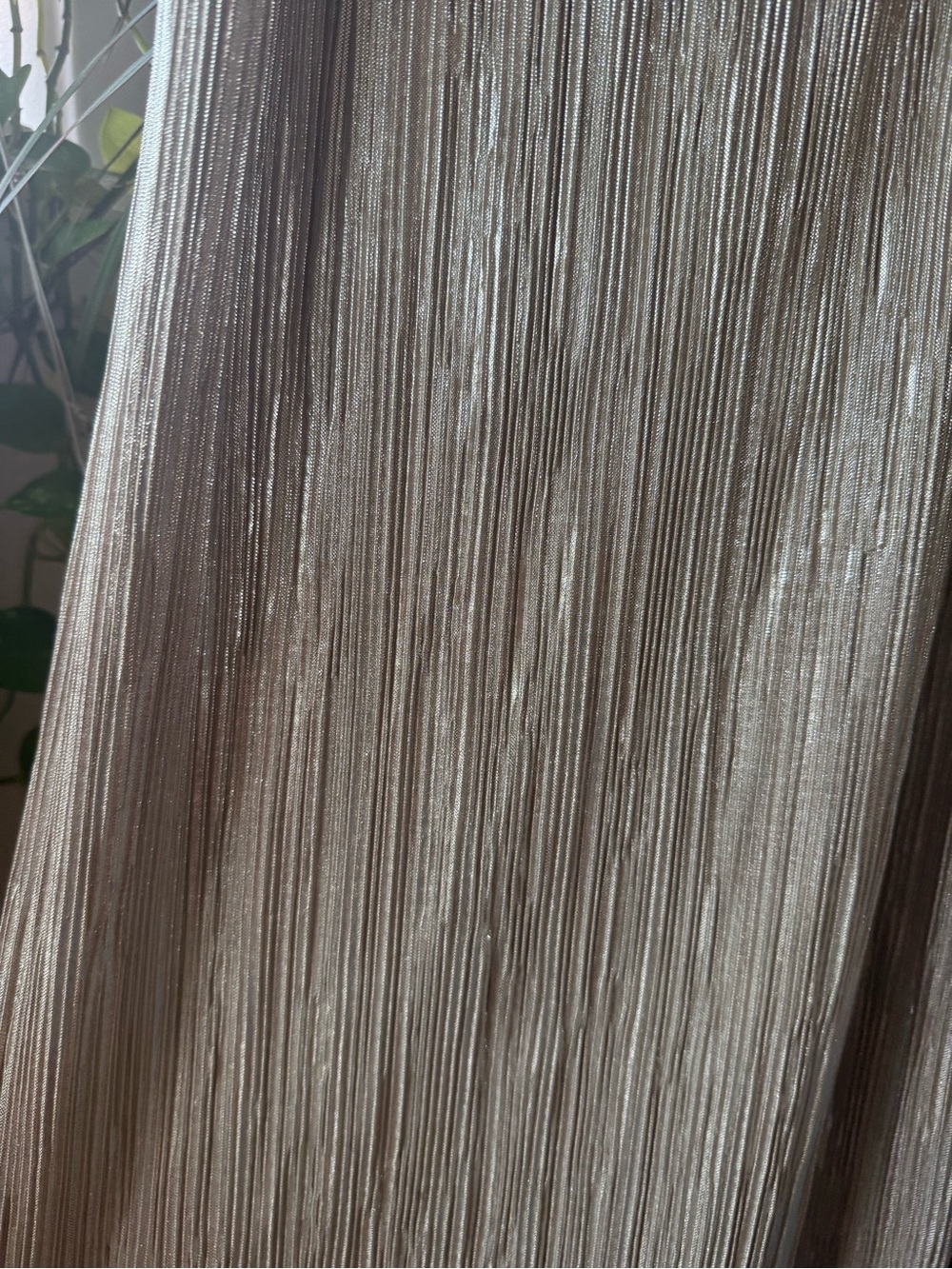 Metallic & Other Stories Slip Dress - Picture 2 of 4